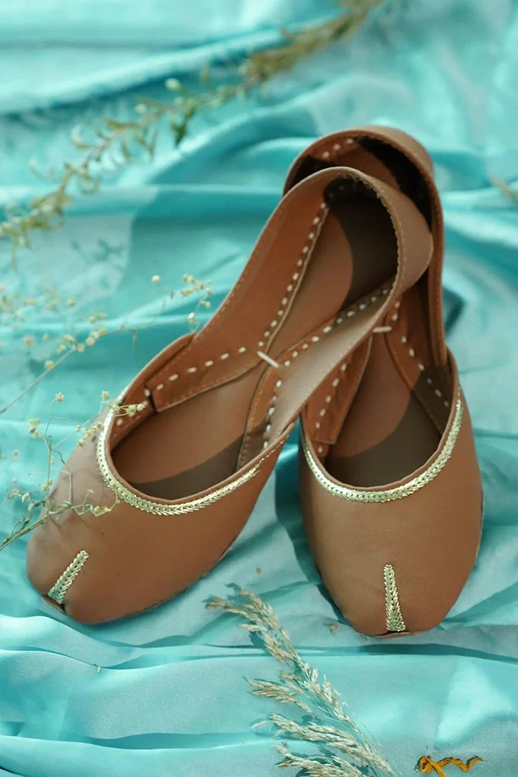 Picture of Saheliyan - Kikli Collection - Rohi Brown - Available at Raja Sahib