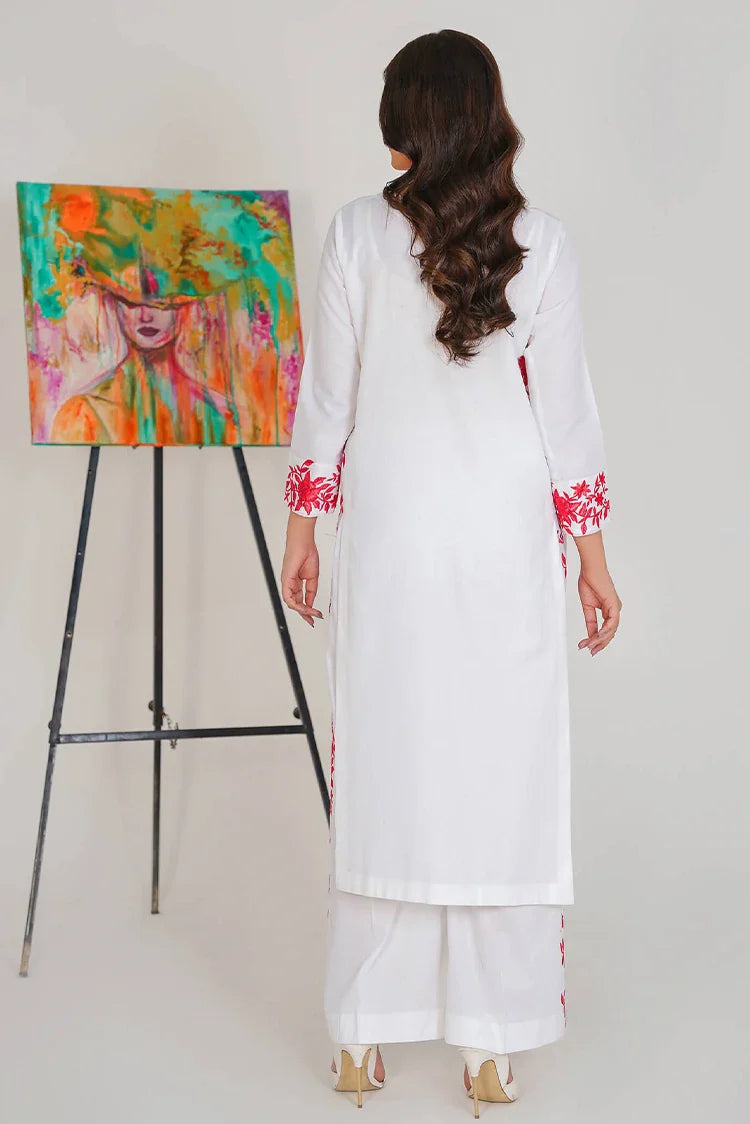 Picture of <!--ey-->Amber Imran - Basic Pret '24 - Rosette - Available at Raja Sahib