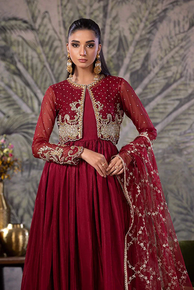 Picture of <!--el-->Amber Imran - Punkh Luxury Formals - Ruby Royal - Available at Raja Sahib