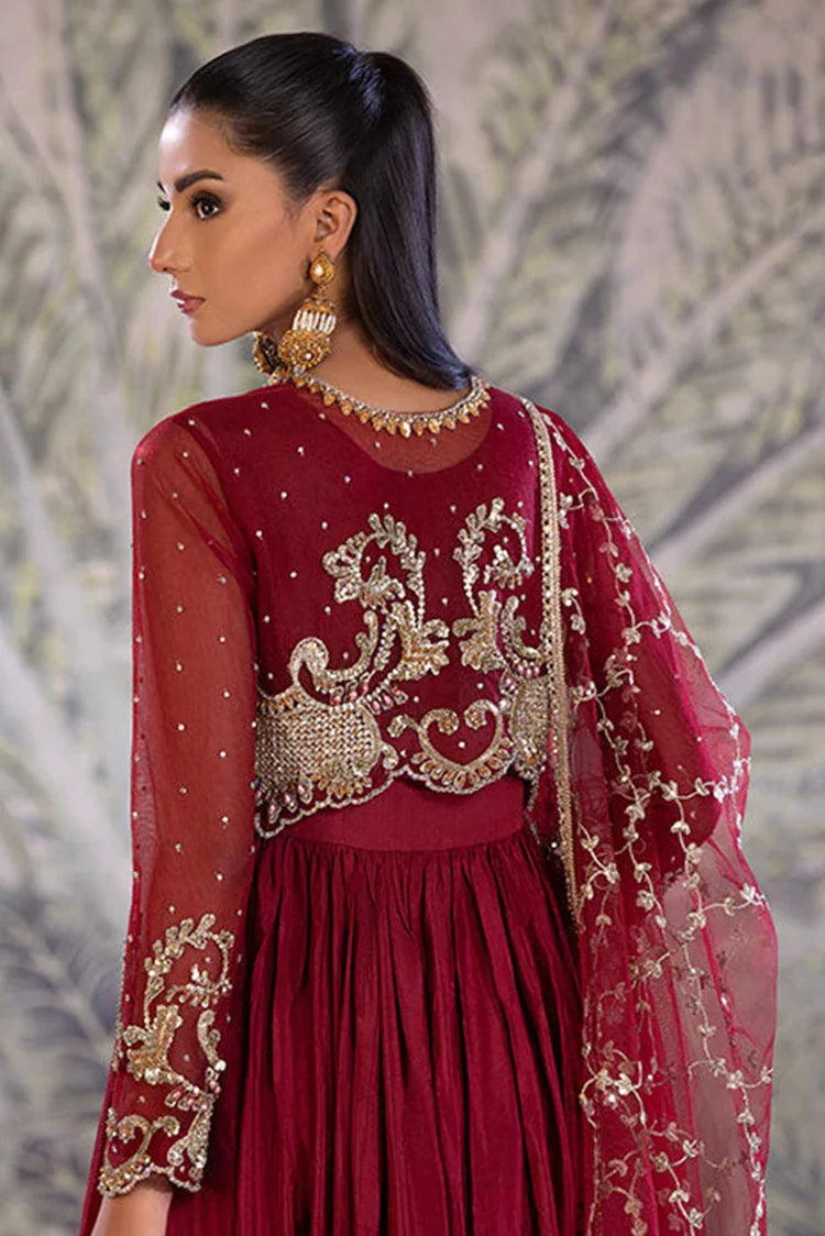 Picture of <!--el-->Amber Imran - Punkh Luxury Formals - Ruby Royal - Available at Raja Sahib