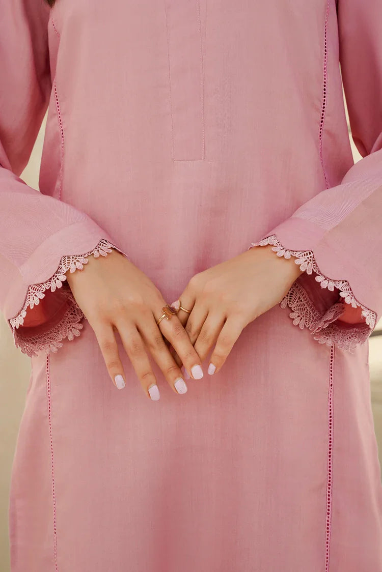 Picture of Divinely Crafted - Clara Solids '25 - Flamingo Pink - Available at Raja Sahib