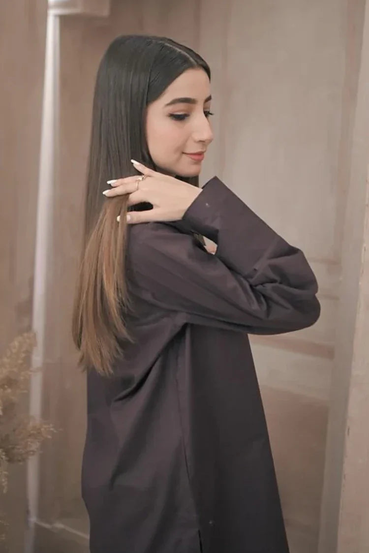 Picture of Zauk - Summer Basics - 2 Piece - Umber - Available at Raja Sahib