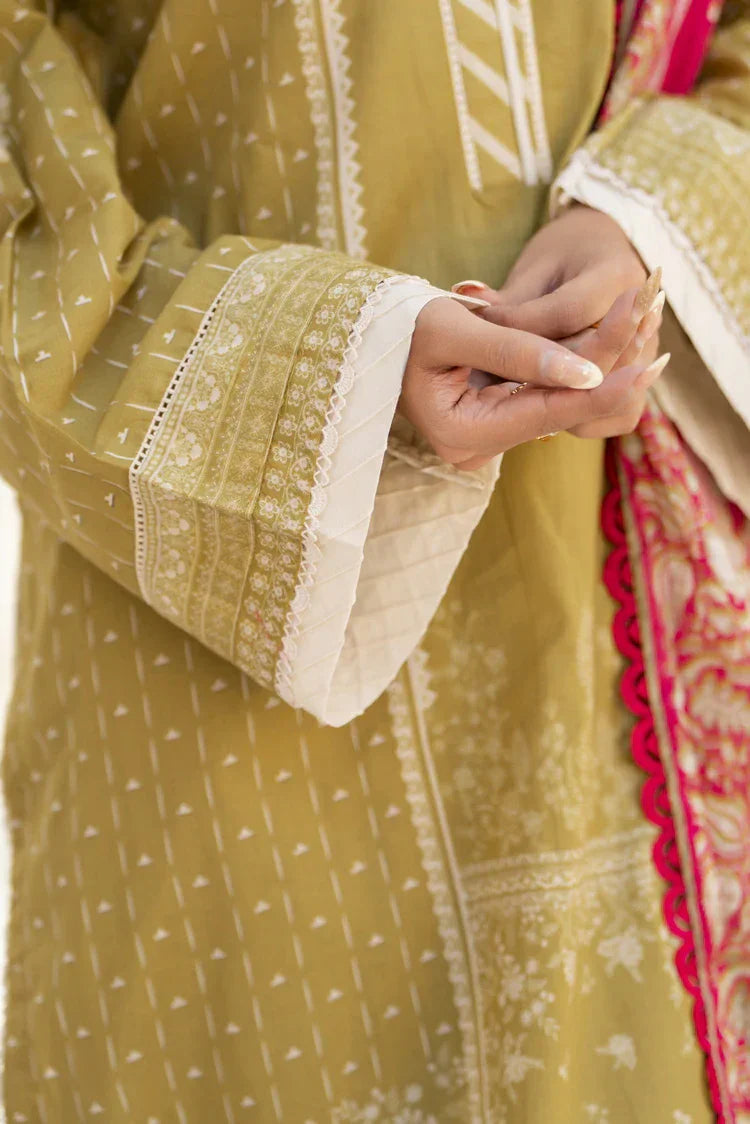 Picture of Ellena - 3-PC Unstitched Printed Lawn Suit - Available at Raja Sahib