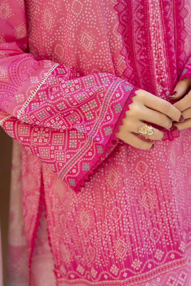 Picture of Ellena - 3-PC Unstitched Printed Lawn Suit - Available at Raja Sahib