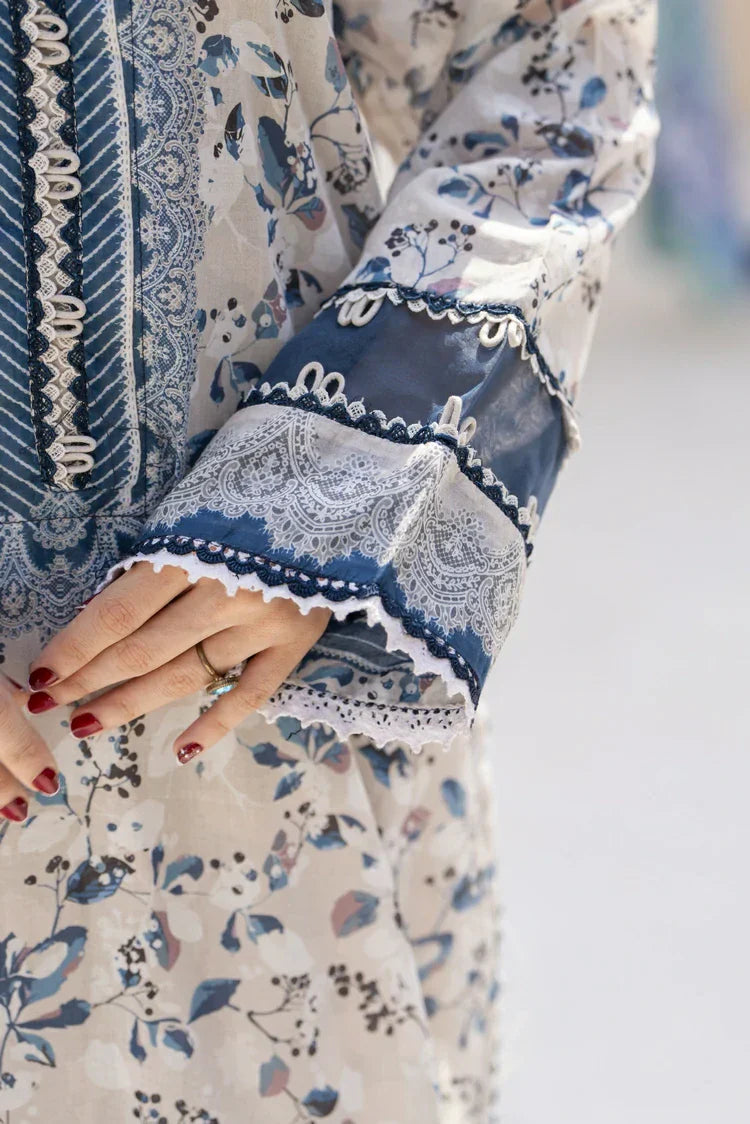 Picture of Ellena - 3-PC Unstitched Printed Lawn Suit - Available at Raja Sahib