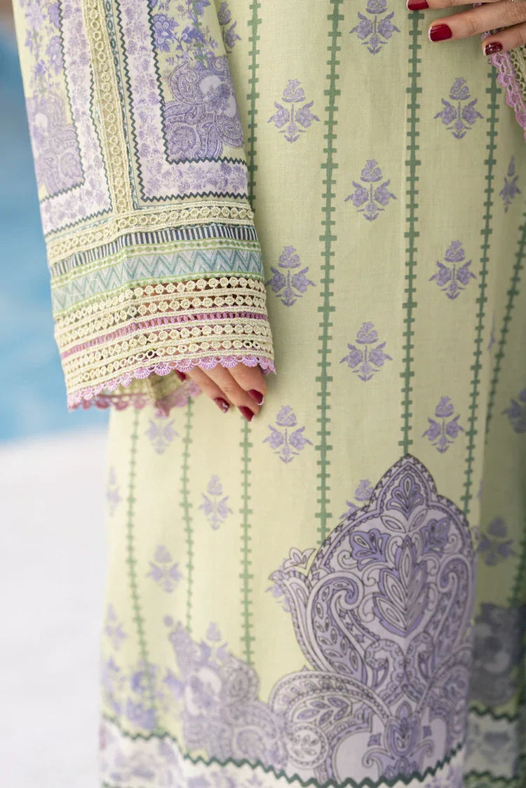 Picture of Ellena - 3-PC Unstitched Printed Lawn Suit - Available at Raja Sahib