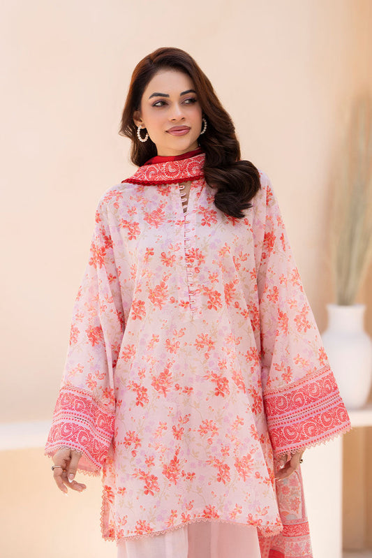 Picture of Ellena - 3-PC Unstitched Printed Lawn Suit - Available at Raja Sahib