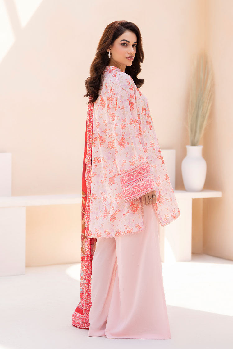 Picture of Ellena - 3-PC Unstitched Printed Lawn Suit - Available at Raja Sahib