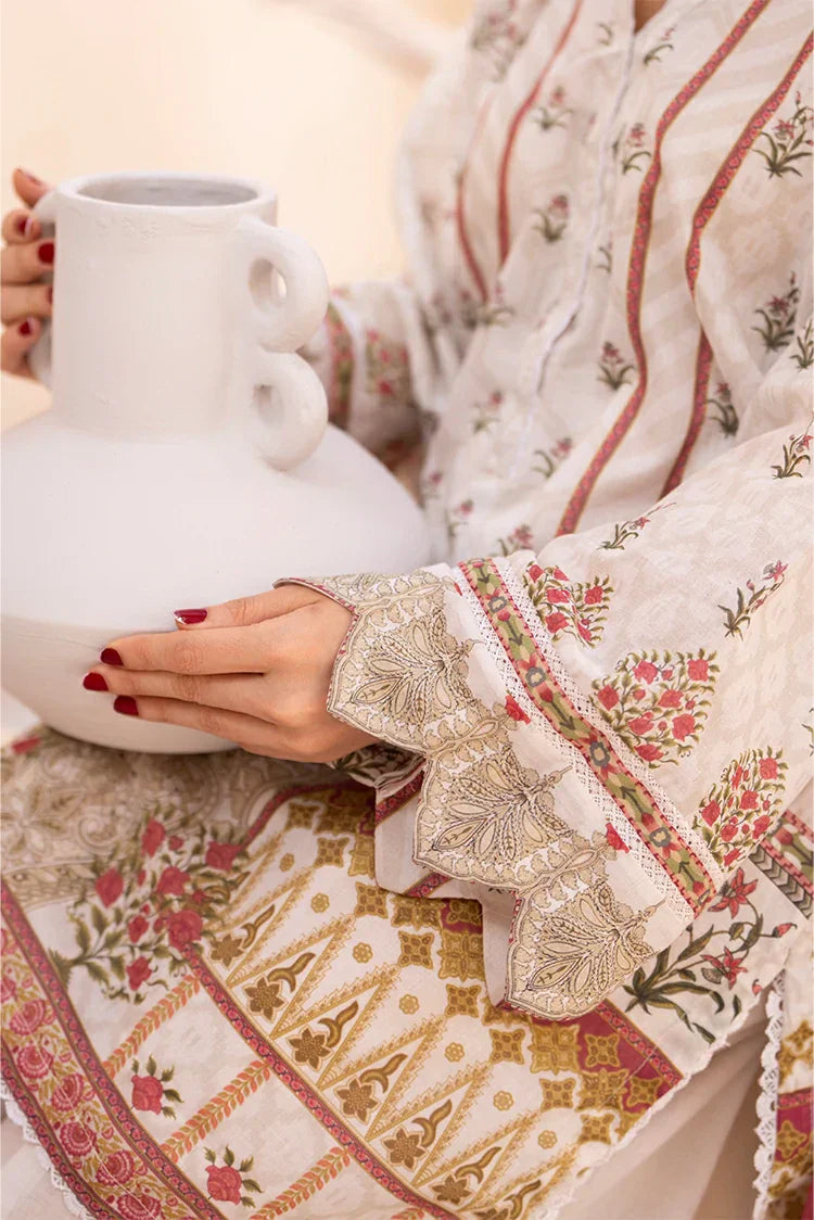 Picture of Ellena - 3-PC Unstitched Printed Lawn Suit - Available at Raja Sahib