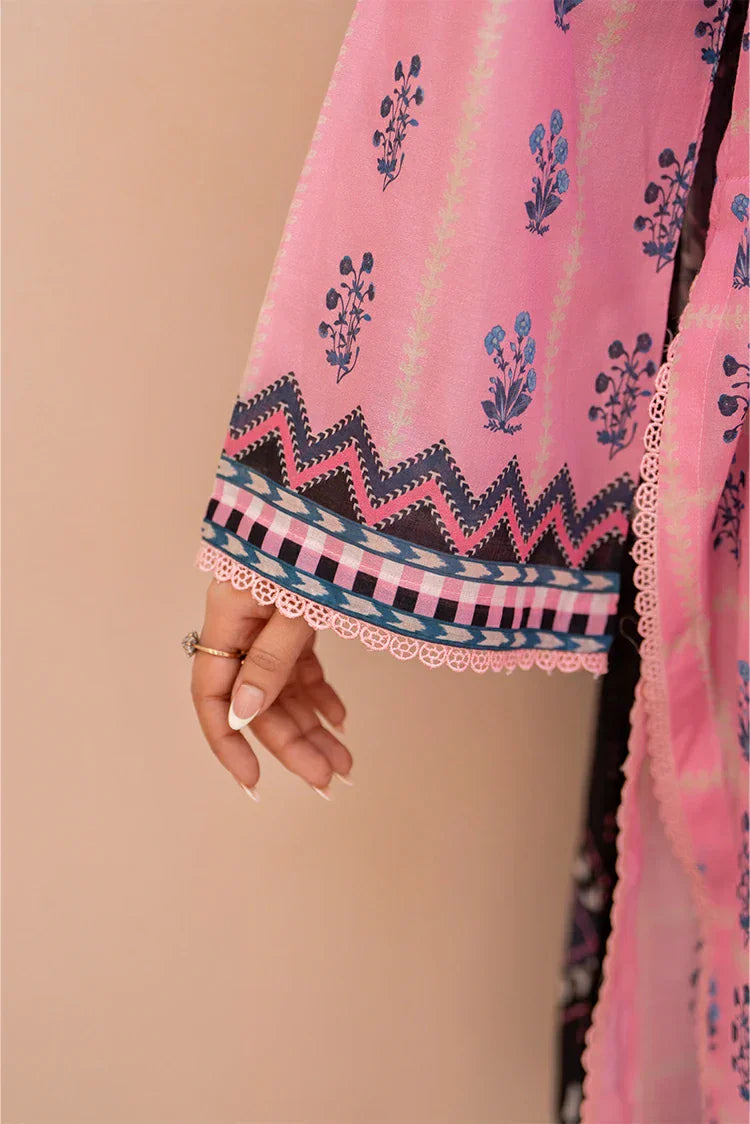 Picture of Ellena - 3-PC Unstitched Printed Lawn Suit - Available at Raja Sahib