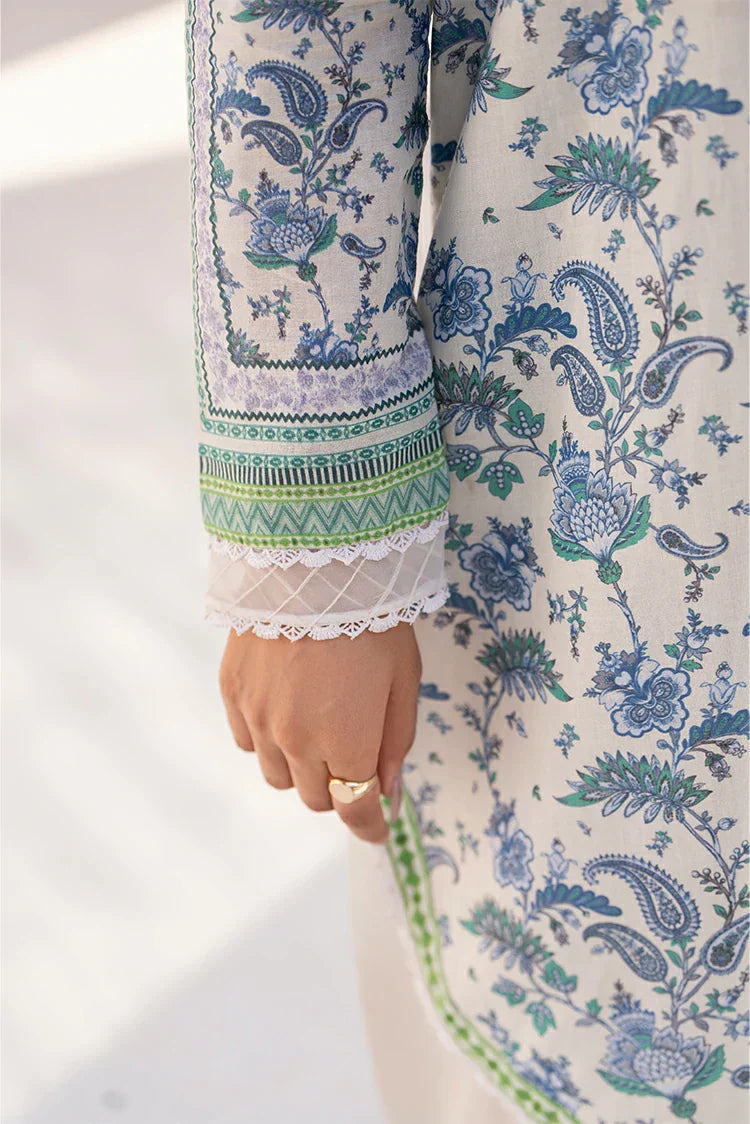 Picture of Ellena - 3-PC Unstitched Printed Lawn Suit - Available at Raja Sahib