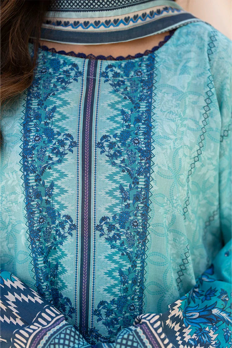 Picture of Ellena - 3-PC Unstitched Printed Lawn Suit - Available at Raja Sahib