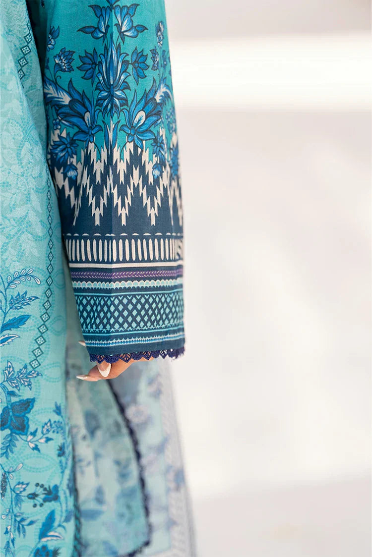 Picture of Ellena - 3-PC Unstitched Printed Lawn Suit - Available at Raja Sahib