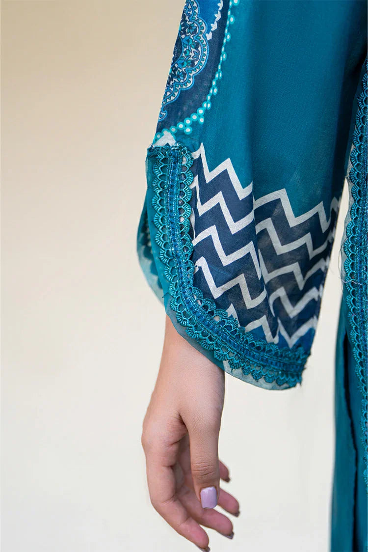 Picture of Ellena - 3-PC Unstitched Printed Lawn Suit - Available at Raja Sahib