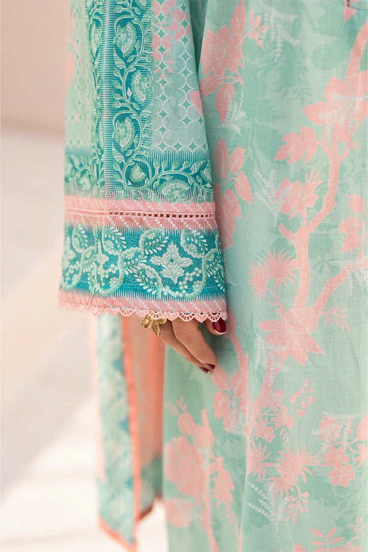 Picture of Ellena - 3-PC Unstitched Printed Lawn Suit - Available at Raja Sahib