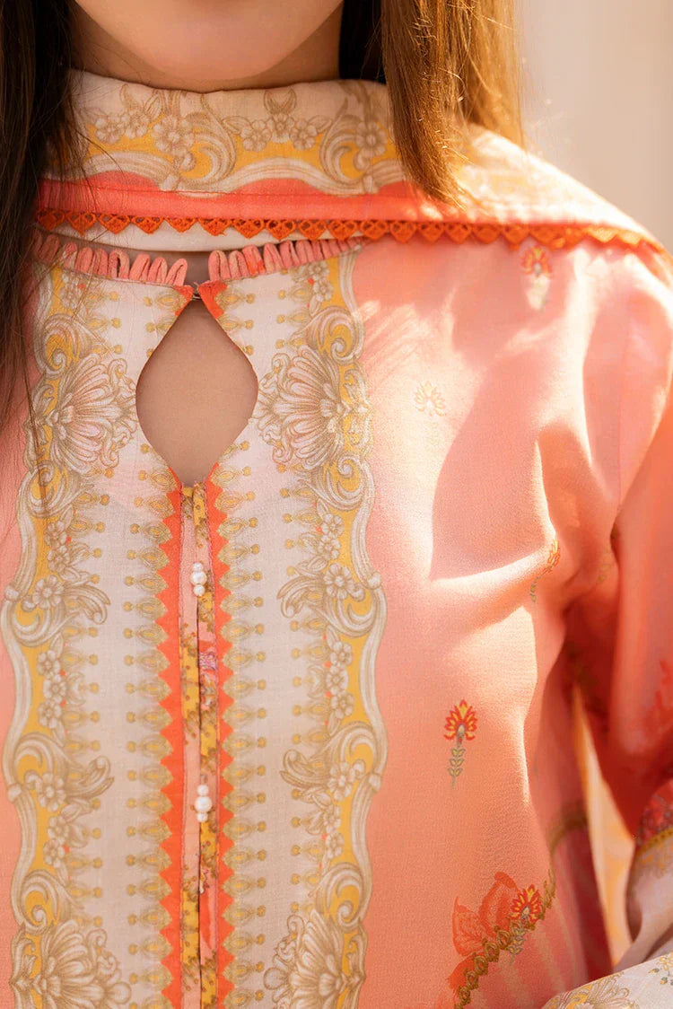 Picture of Ellena - 3-PC Unstitched Printed Lawn Suit - Available at Raja Sahib