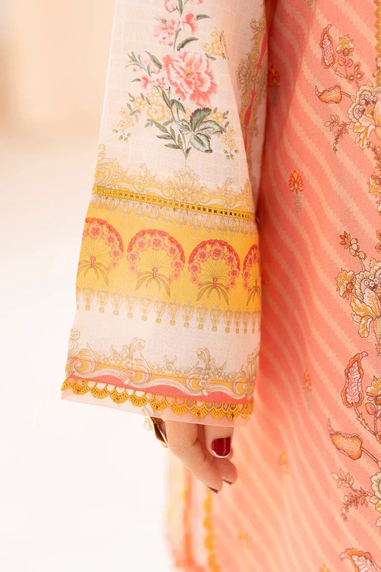 Picture of Ellena - 3-PC Unstitched Printed Lawn Suit - Available at Raja Sahib