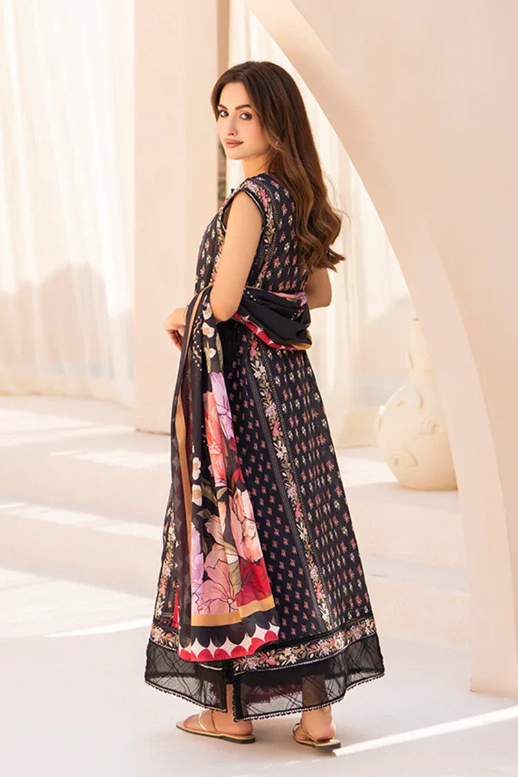 Picture of Ellena - 3-PC Unstitched Printed Lawn Suit - Available at Raja Sahib