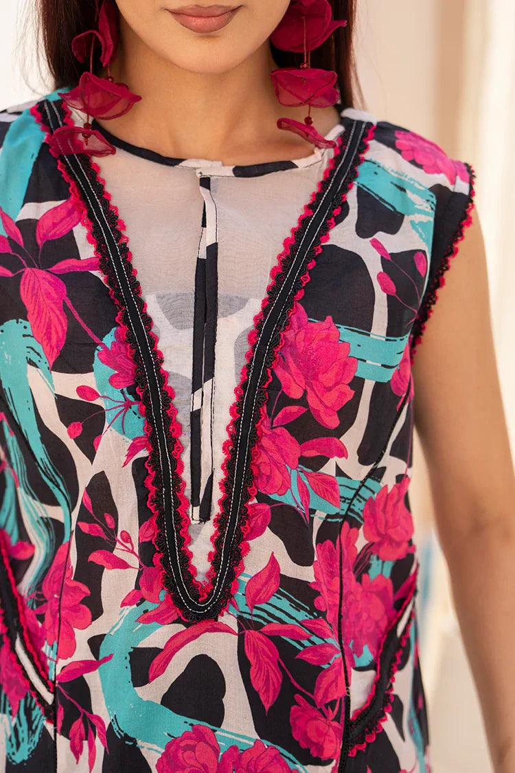 Picture of Ellena - 3-PC Unstitched Printed Lawn Suit - Available at Raja Sahib