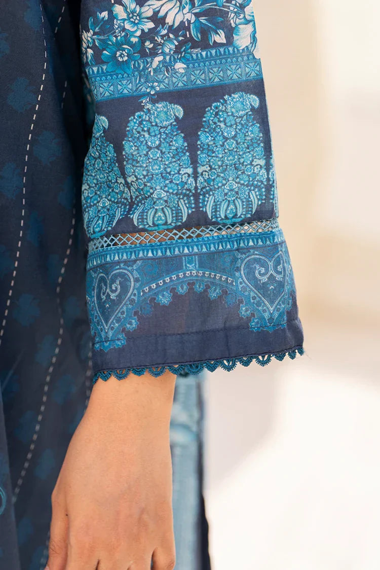 Picture of Ellena - 3-PC Unstitched Printed Lawn Suit - Available at Raja Sahib