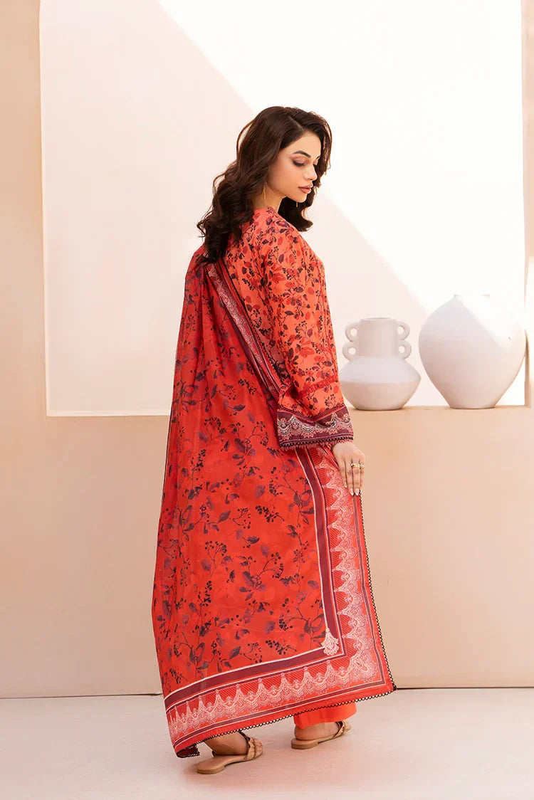 Picture of Ellena - 3-PC Unstitched Printed Lawn Suit - Available at Raja Sahib