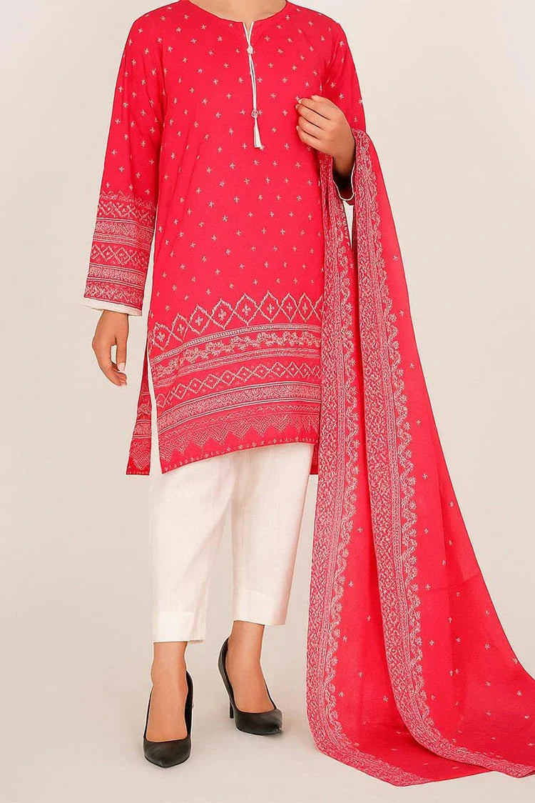 Picture of 6Teen - 2 Piece - Pink Chunri - Available at Raja Sahib