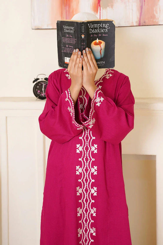 Picture of 6Teen - 2 Piece - Fuchsia - Available at Raja Sahib