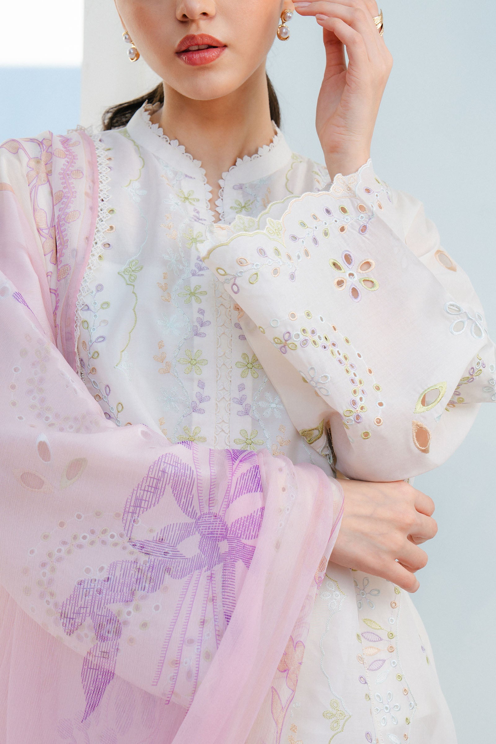 Picture of Zara Shahjahan - Coco Lawn Collection - SILAS-5B - Available at Raja Sahib