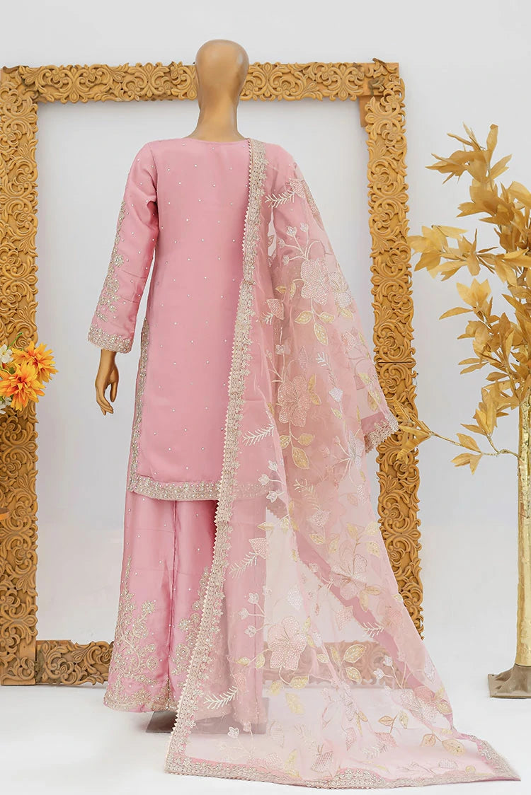 Picture of Saira Sultana - Andaaz - Haya - Tea Pink - Available at Raja Sahib