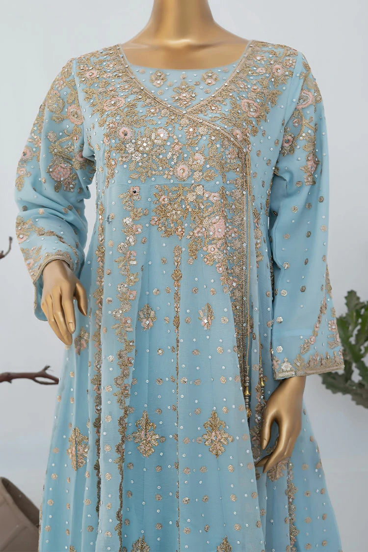 Picture of Saira Sultana - Andaaz - Mahira - Ice Blue - Available at Raja Sahib