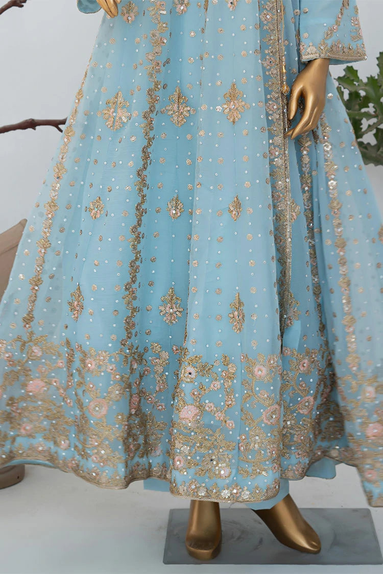 Picture of Saira Sultana - Andaaz - Mahira - Ice Blue - Available at Raja Sahib