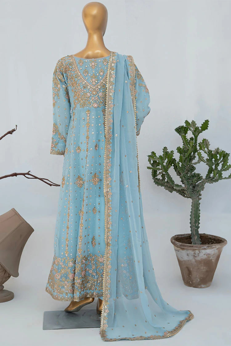 Picture of Saira Sultana - Andaaz - Mahira - Ice Blue - Available at Raja Sahib