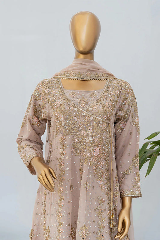 Picture of Saira Sultana - Andaaz - Mahira - Peach - Available at Raja Sahib