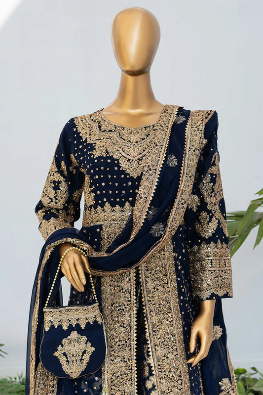 Picture of Saira Sultana - Andaaz - Muneeha - Navy Blue - Available at Raja Sahib