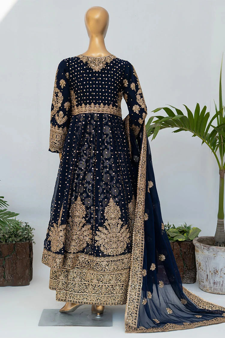 Picture of Saira Sultana - Andaaz - Muneeha - Navy Blue - Available at Raja Sahib
