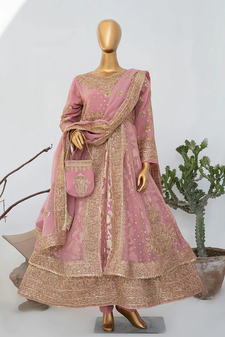 Picture of Saira Sultana - Andaaz - Muneeha - Tea Pink - Available at Raja Sahib