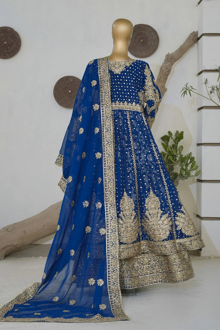 Picture of Saira Sultana - Andaaz - Muneeha - Teal - Available at Raja Sahib