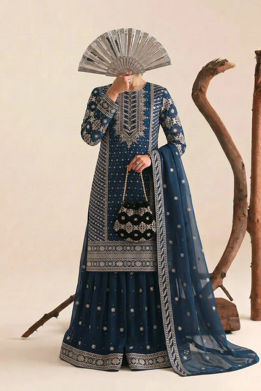 Saira Sultana - Saba - Zinc - 4 Piece