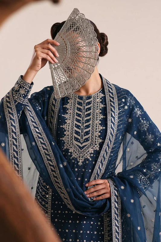 Saira Sultana - Saba - Zinc - 4 Piece
