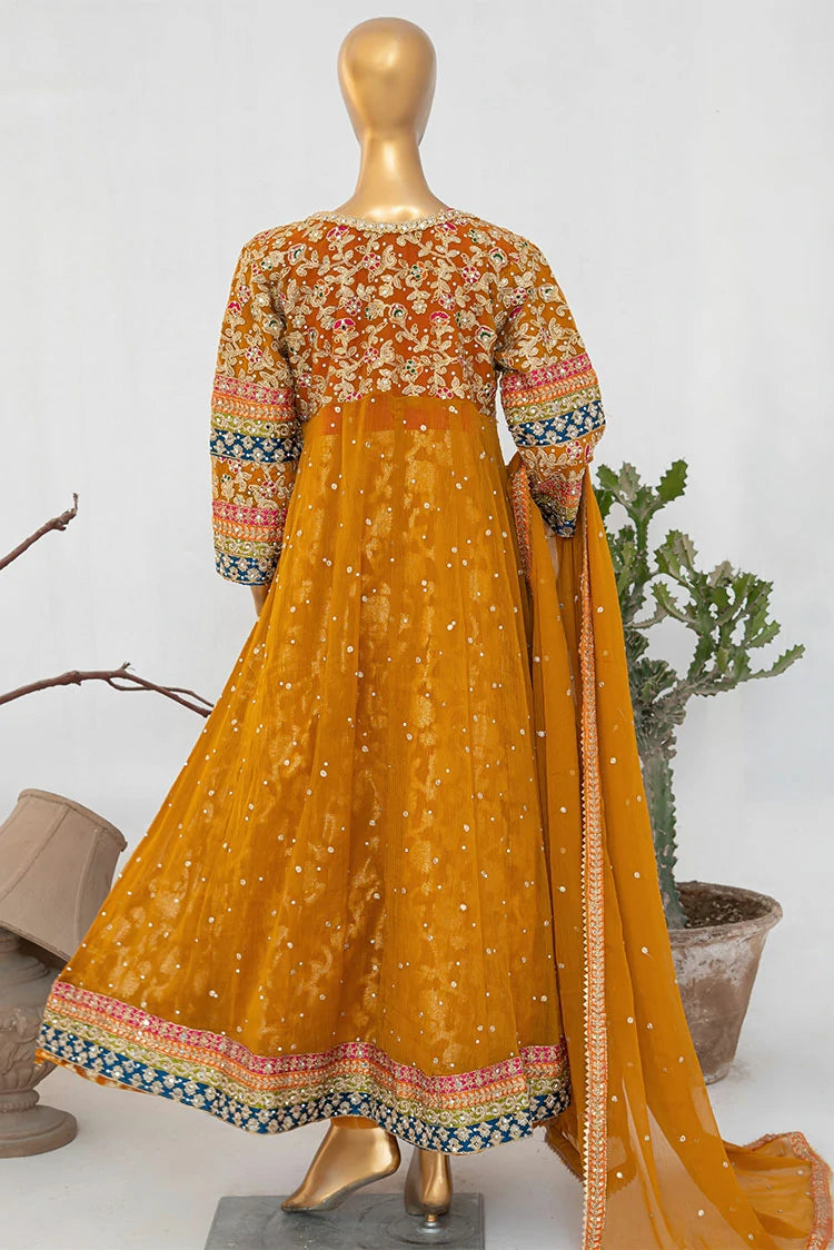 Picture of Saira Sultana - Andaaz - Sumaira - Mustard - Available at Raja Sahib