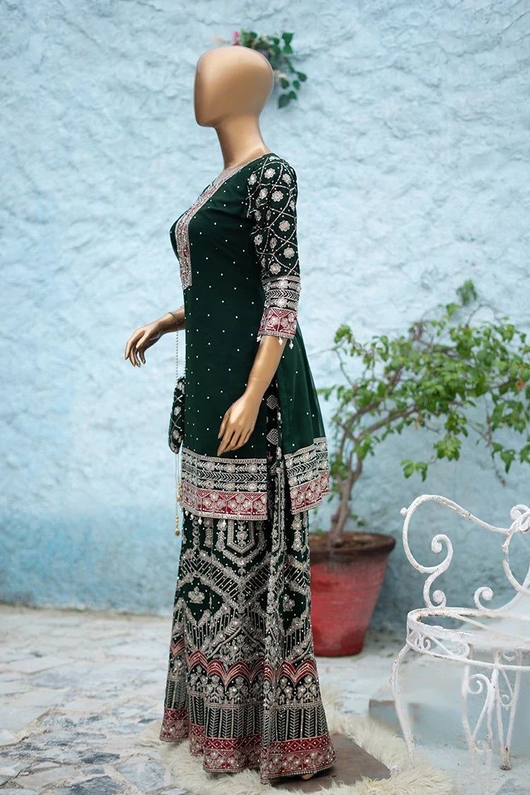 Picture of Saira Sultana - Naqsh e Jamaal - Zoha - Green - Available at Raja Sahib