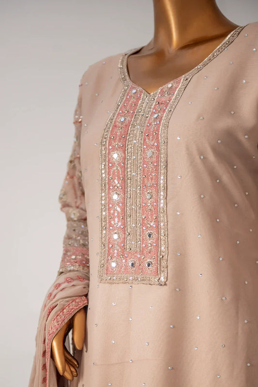 Picture of Saira Sultana - Naqsh e Jamaal - Zohra - Tea Pink - Available at Raja Sahib