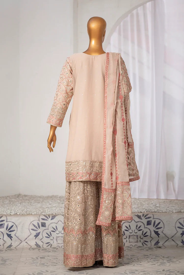 Picture of Saira Sultana - Naqsh e Jamaal - Zohra - Tea Pink - Available at Raja Sahib