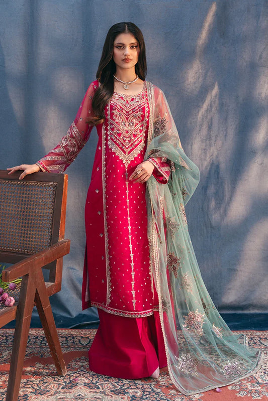 Saarya - Zayrah Pret - Fuchsia Bloom