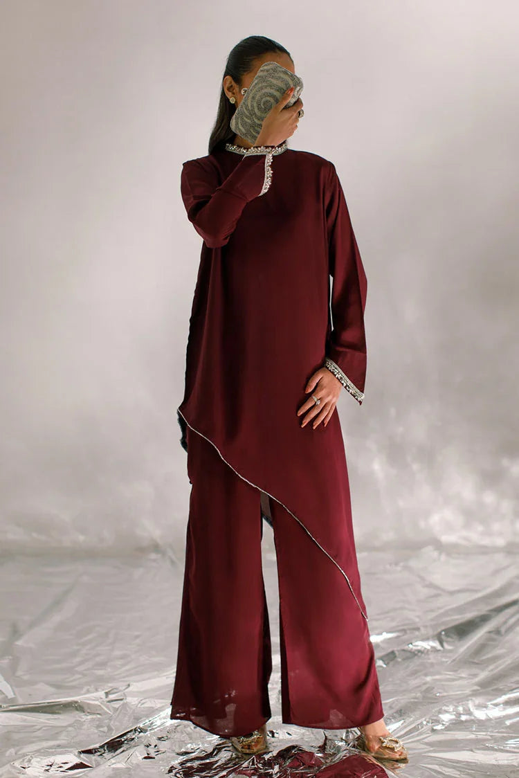 Picture of Ombrella - Serendipity Vol 3 - 2 Piece - Plum Selene - Available at Raja Sahib