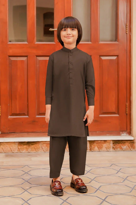 Picture of Divinely Crafted - Paasban '25 - Mocha Brown - Available at Raja Sahib