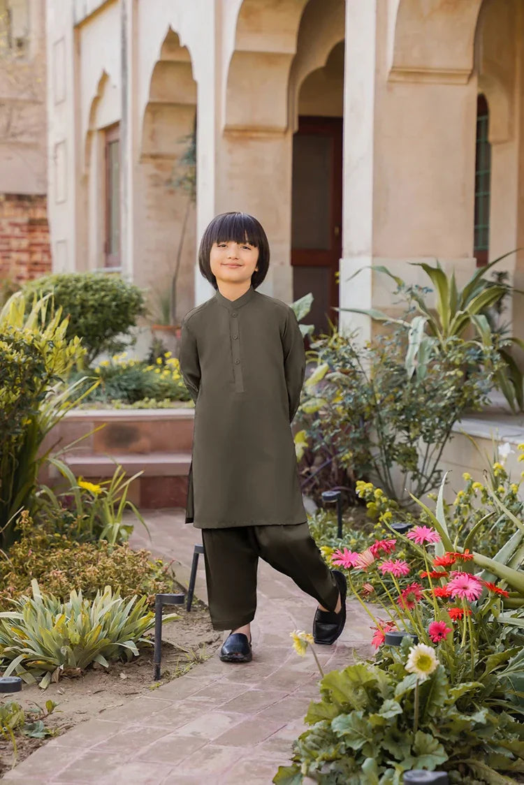 Picture of Divinely Crafted - Paasban '25 - Moss Green - Available at Raja Sahib