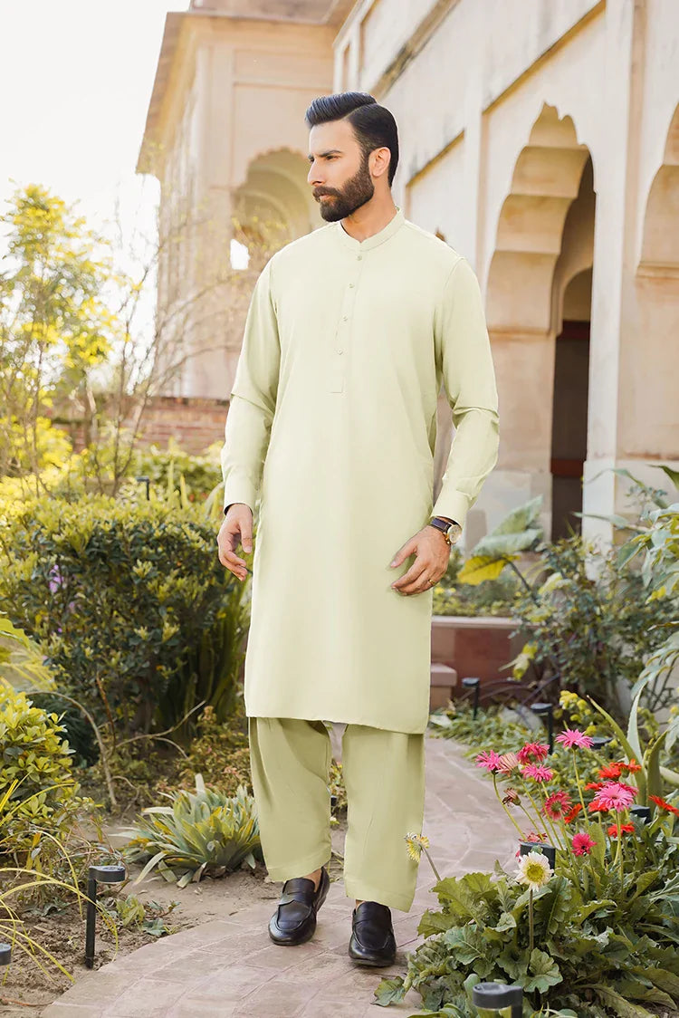 Picture of Divinely Crafted - Misaal '25 - Creamy White - Available at Raja Sahib