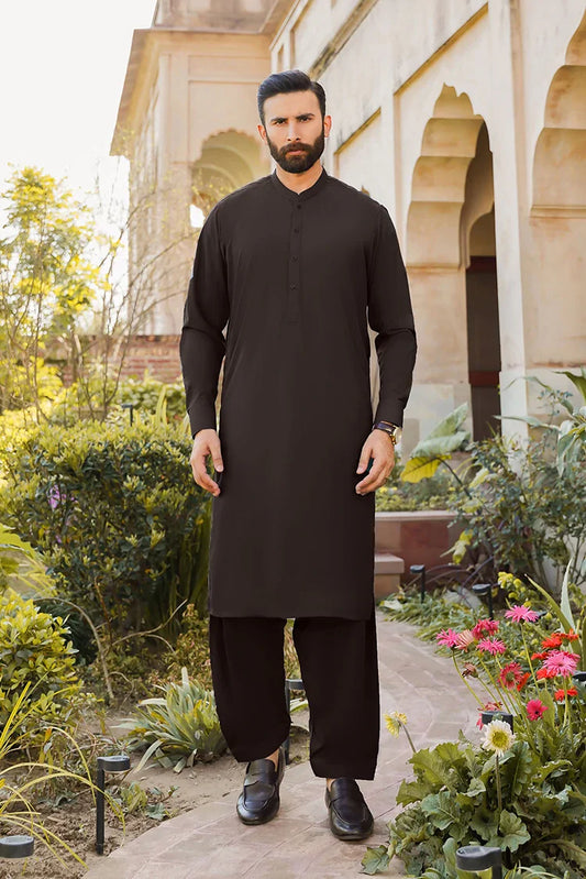 Picture of Divinely Crafted - Misaal '25 - Velvet Brown - Available at Raja Sahib