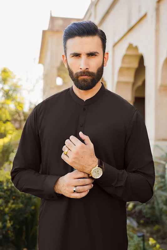 Picture of Divinely Crafted - Misaal '25 - Velvet Brown - Available at Raja Sahib